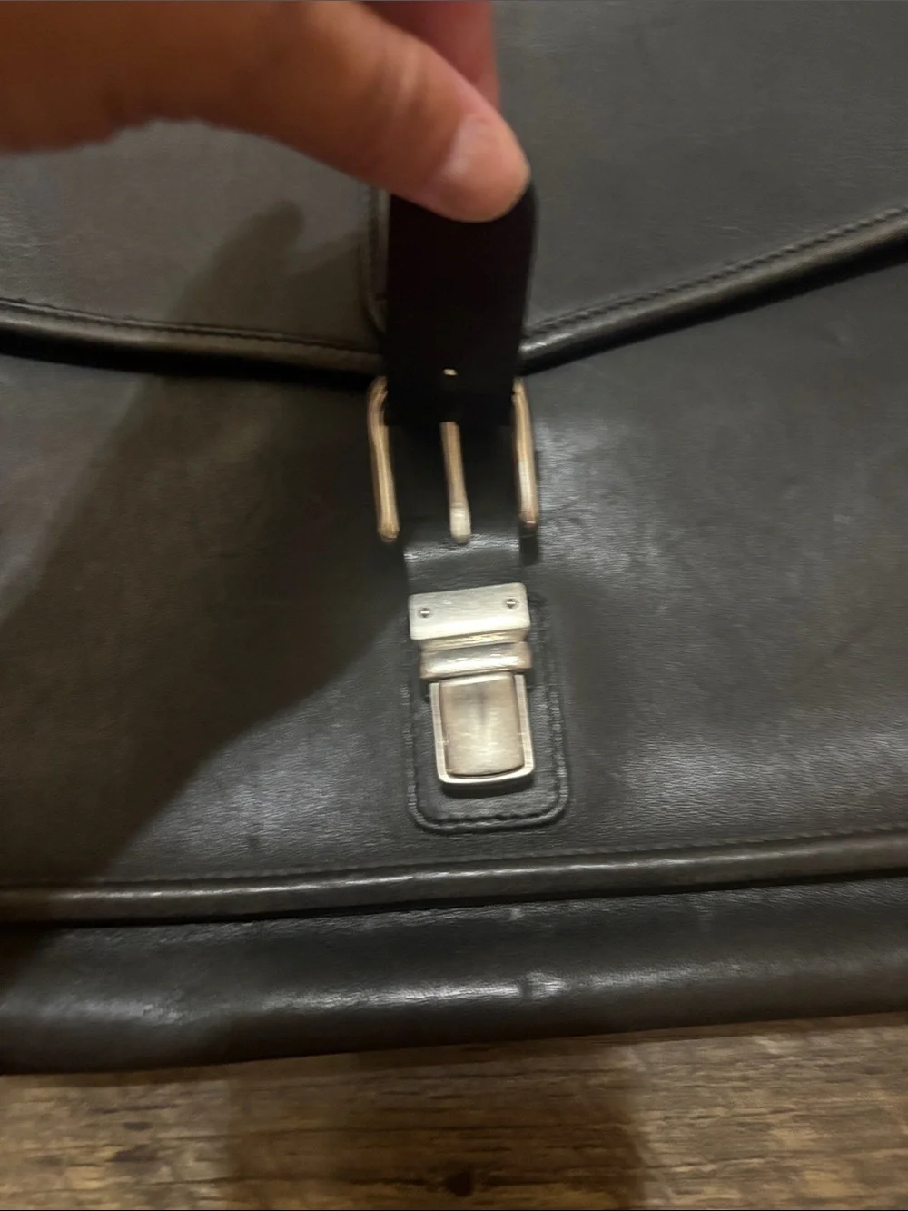 vintage Coach leather Briefcase (Style 5319)